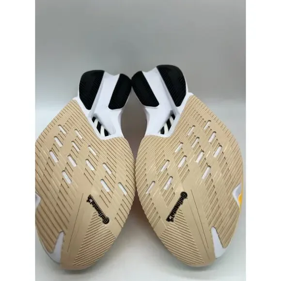 adidas Adizero Boston 12 Ivory Core Black Solar Red IG3320 Men's Size 12.5 - Picture 13 of 16